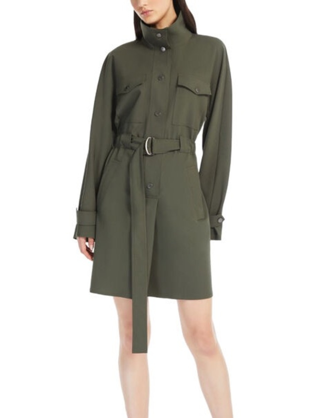 Weekend Max Mara Brioso Wool-blend Mini Dress Size 10